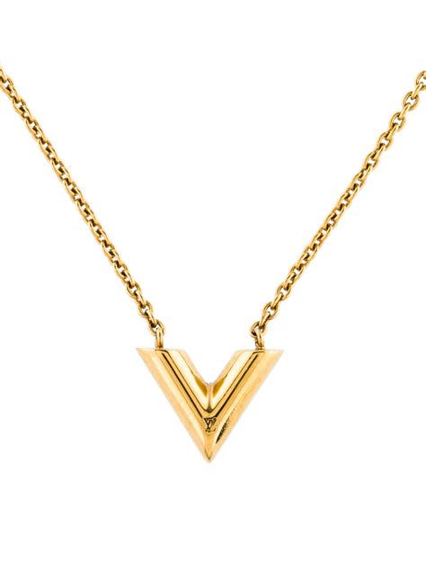 louis vuitton necklace.